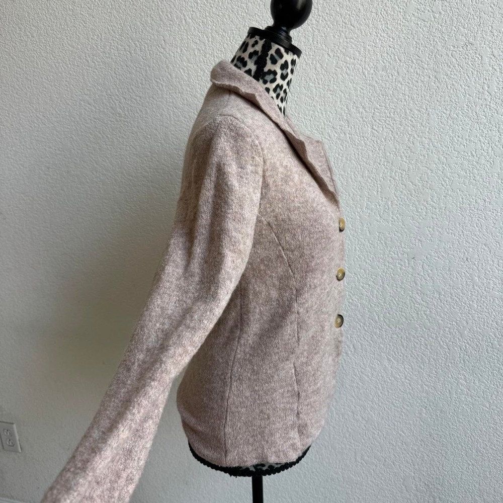 Alpha Massimo Rebecchi light pink Cardigan Sweater - Picture 4 of 8